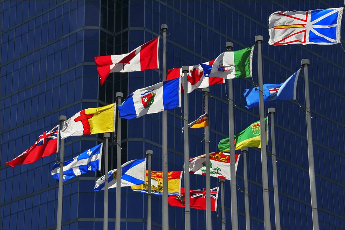 Флаги провинций и территорий Канады