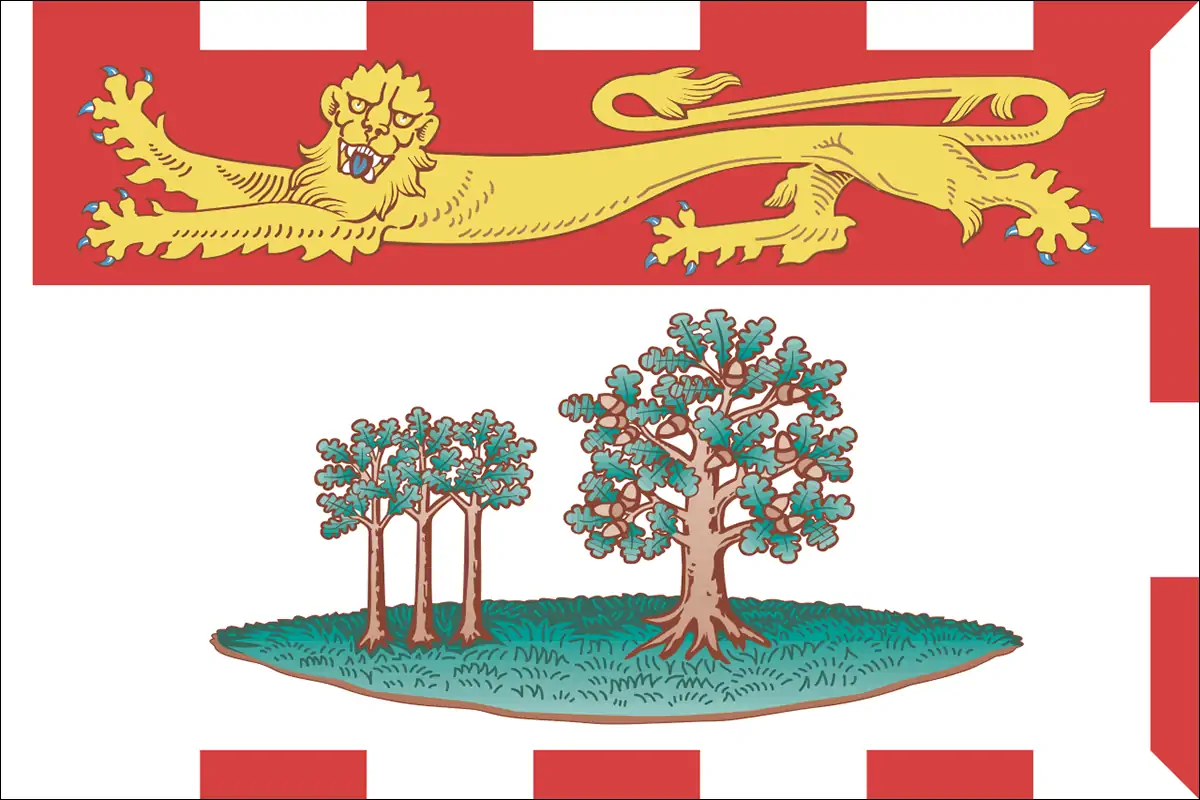 Флаг провинции Остров Принца Эдуарда